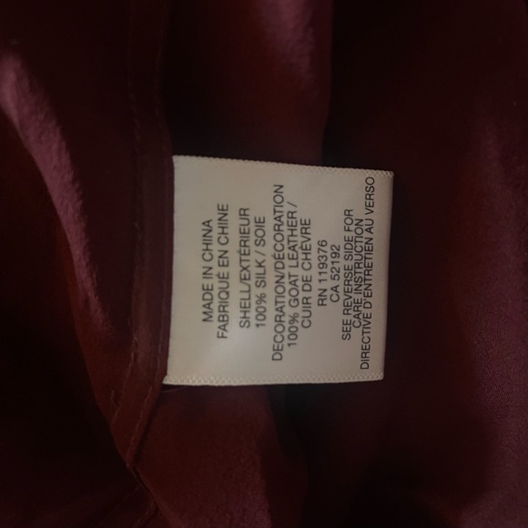 Helmut Lang Silk & Suede Blouse - Picture 5 of 5